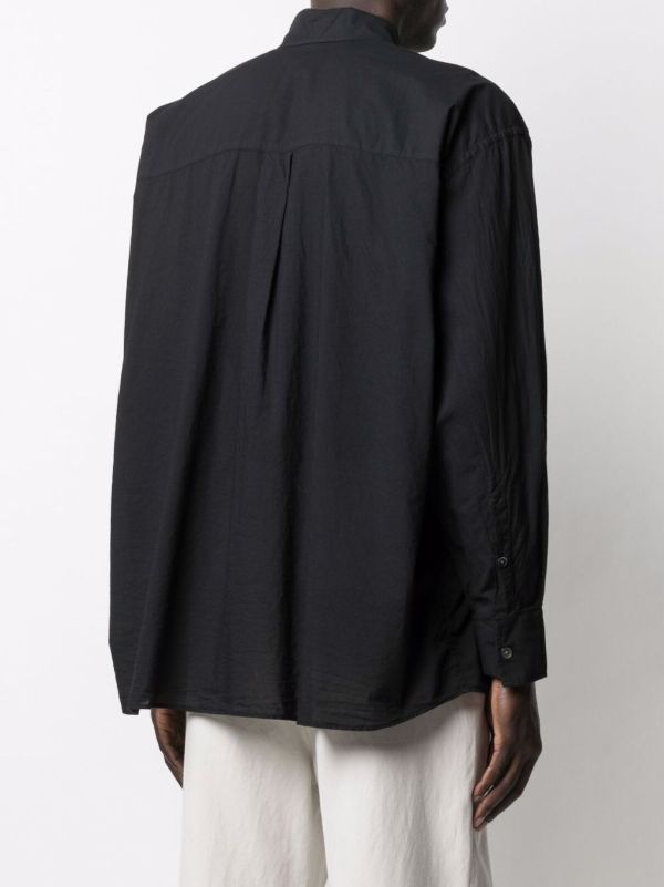 Browns OUR LEGACY Black Borrowed Cotton Shirt | Browns Shirts