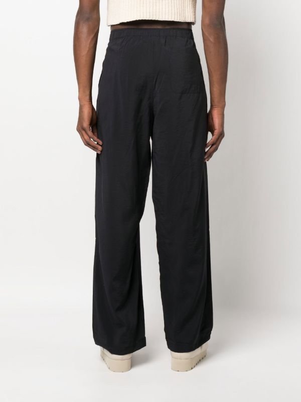 Browns OUR LEGACY Black Luft Straight Leg Trousers | Browns Loose Fit Pants