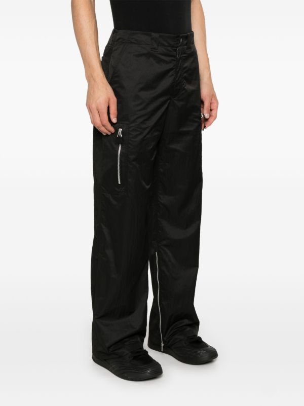 Browns OUR LEGACY Black Satin Trousers | Browns Cargo Trousers