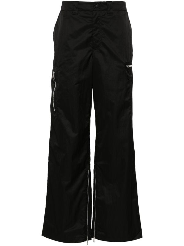 browns OUR LEGACY Black Satin Trousers | Browns Cargo Trousers