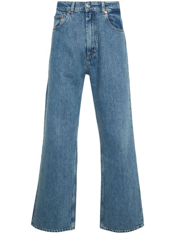 browns OUR LEGACY Blue Tech Wash Straight-Leg Jeans | Browns Regular & Straight-Leg Jeans