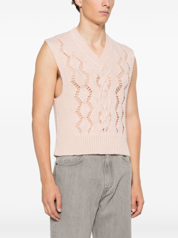 Browns OUR LEGACY Cable Michigan Vest | Browns Vests & Tank Tops
