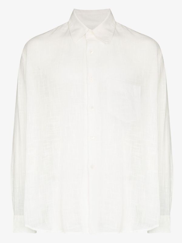 browns OUR LEGACY Coco cotton jacquard shirt | Browns Shirts