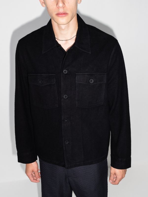 Browns OUR LEGACY Evening Cotton Shirt Jacket | Browns Shirt Jackets