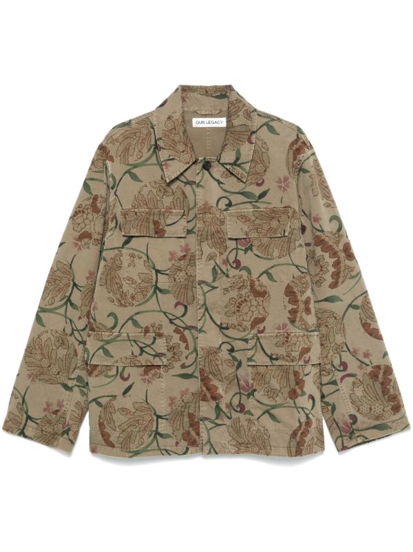 browns OUR LEGACY Uniform Shirt Jacket | Browns Shirt Jackets