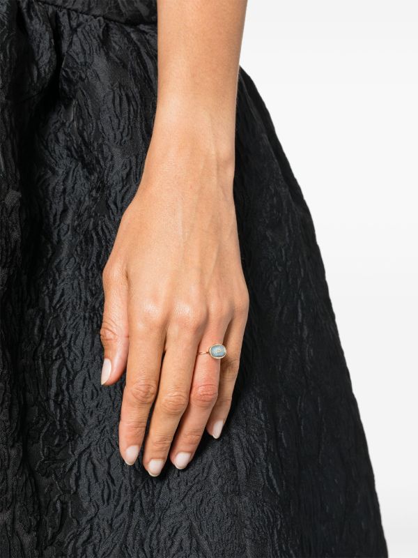 Browns Pascale Monvoisin 9K Yellow Gold Orso Labradorite Ring | Browns Fine Rings