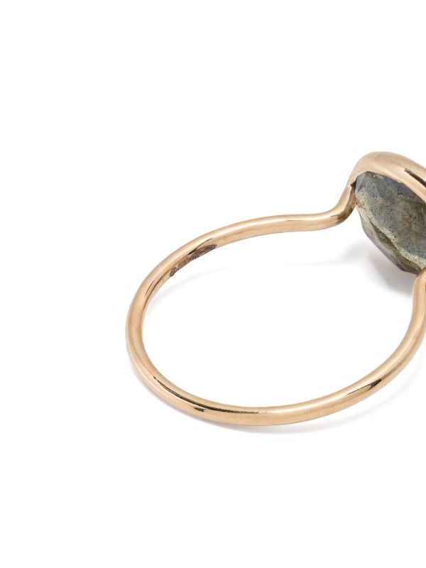 Browns Pascale Monvoisin 9K Yellow Gold Orso Labradorite Ring | Browns Fine Rings