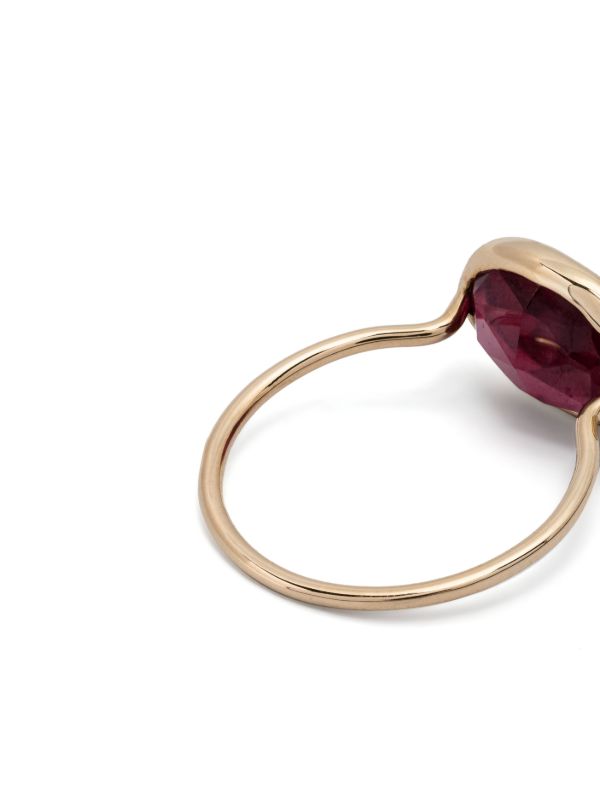 Browns Pascale Monvoisin 9K Yellow Gold Orso Ruby And Diamond Ring | Browns Fine Rings