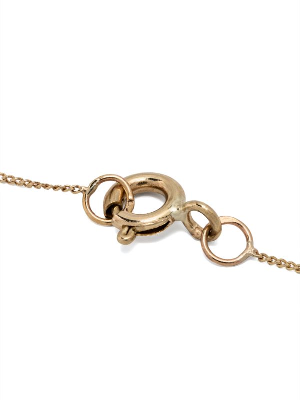 Browns Pascale Monvoisin 9K Yellow Gold Orso Ruby And Diamond Necklace | Browns Fine Earrings