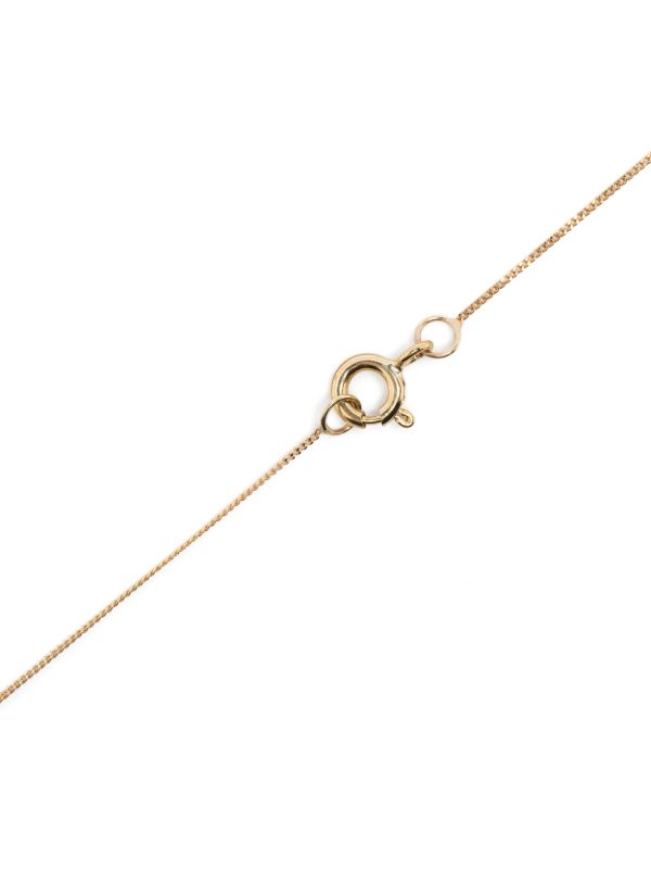 Browns Pascale Monvoisin 9K Yellow Gold Souad Quartz And Diamond Necklace | Browns Fine Necklaces