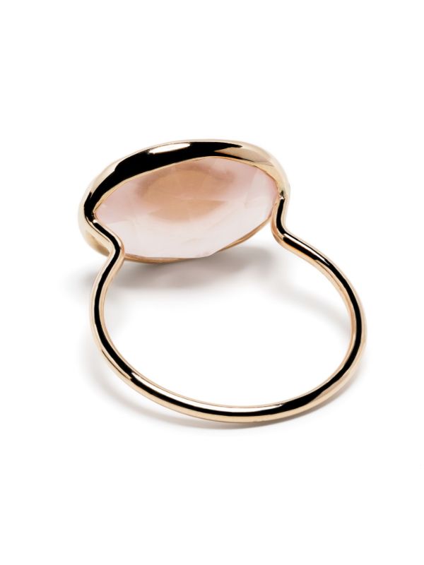 Browns Pascale Monvoisin 9K Yellow Gold Souad Quartz And Diamond Ring | Browns Fine Rings