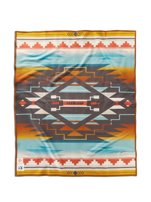 Browns Pendleton X Nike Orange N7 Seven Generations Blanket | Browns Blankets & Throws