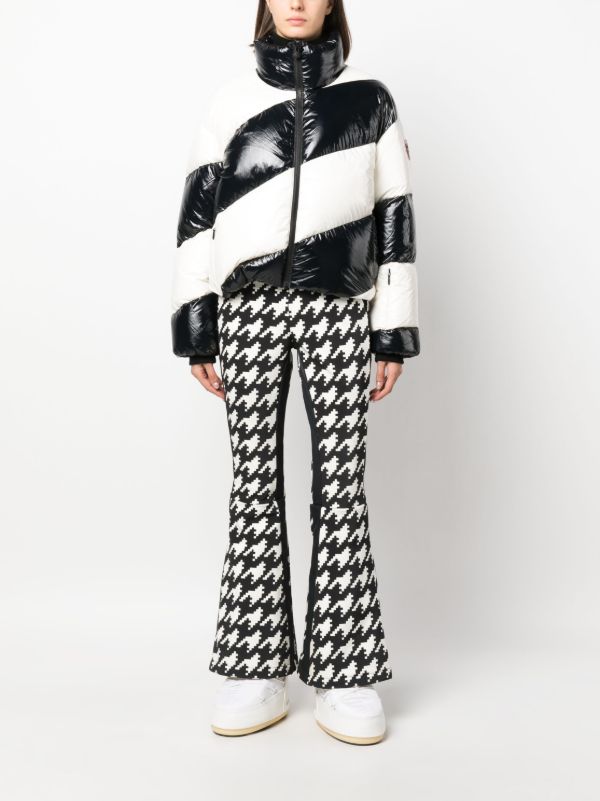 Browns Perfect Moment Black And White Super Mojo III Ski Jacket | Browns Ski Jackets