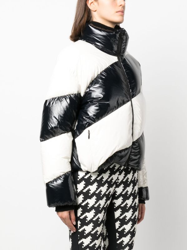 Browns Perfect Moment Black And White Super Mojo III Ski Jacket | Browns Ski Jackets