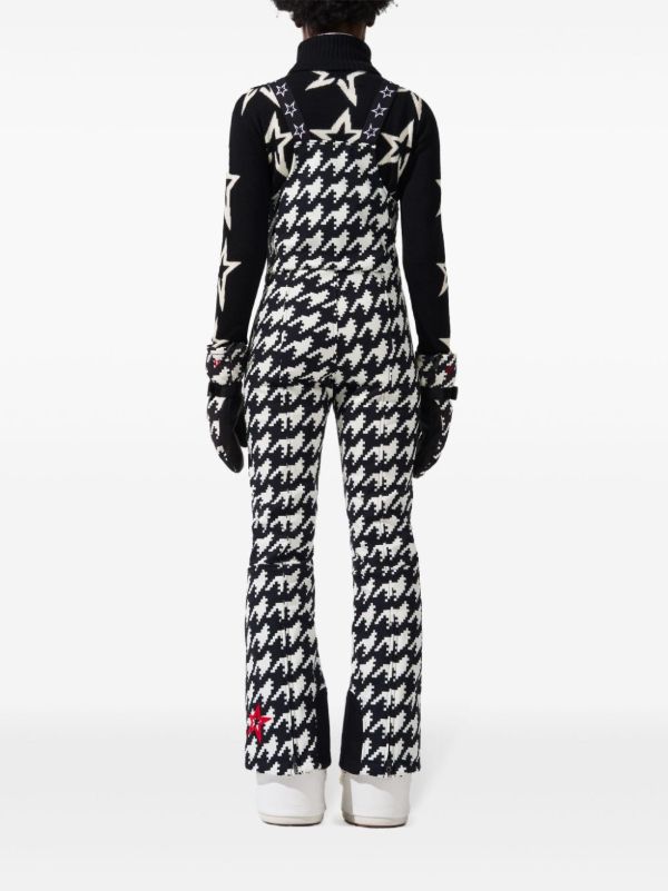 Browns Perfect Moment Houndstooth Ski Jumpsuit | Browns Ski All-In-One