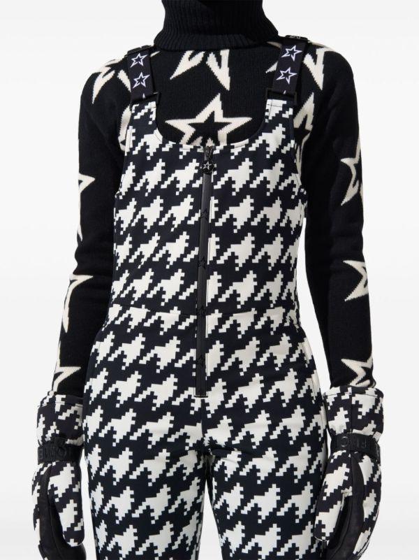 Browns Perfect Moment Houndstooth Ski Jumpsuit | Browns Ski All-In-One