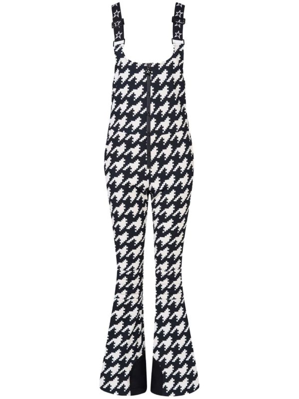browns Perfect Moment Houndstooth Ski Jumpsuit | Browns Ski All-In-One