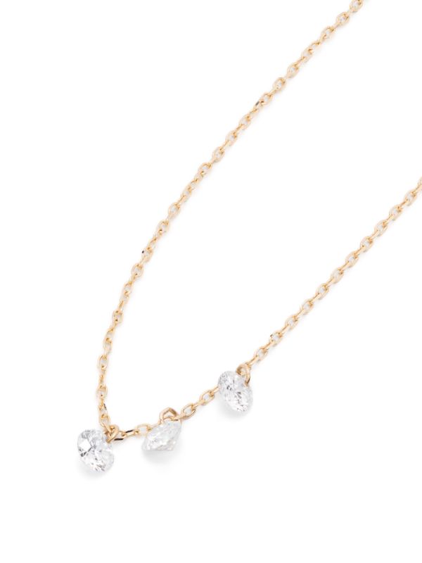 Browns Persée 18K Yellow Gold Danaé Three Diamonds Bracelet | Browns Fine Bracelets