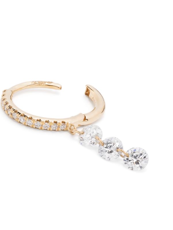 Browns Persée 18K Yellow Gold Diamond Drop Earring | Browns Fine Earrings