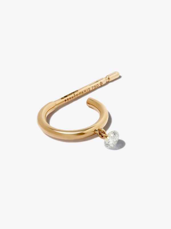 Browns Persée 18K Yellow Gold Diamond Hoop Earrings | Browns Fine Earrings
