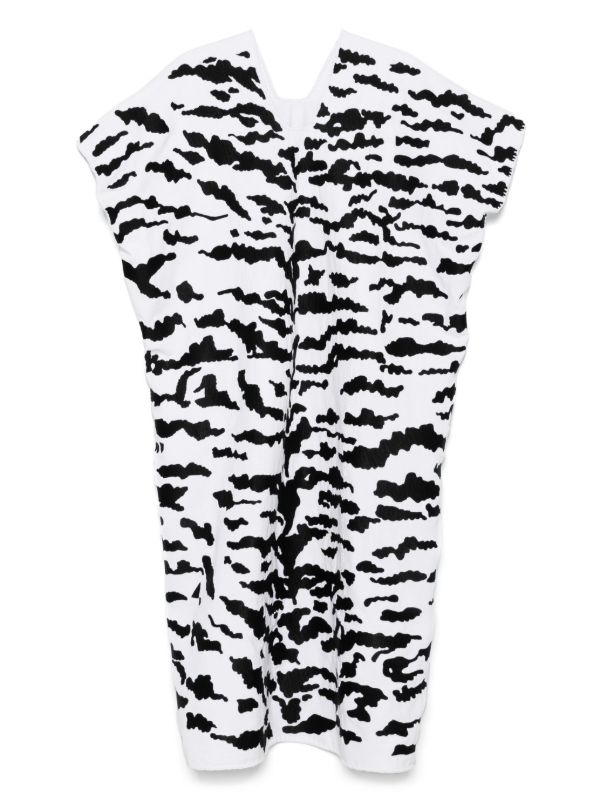 browns Pippa Holt zebra-print midi dress | Browns Day Dresses