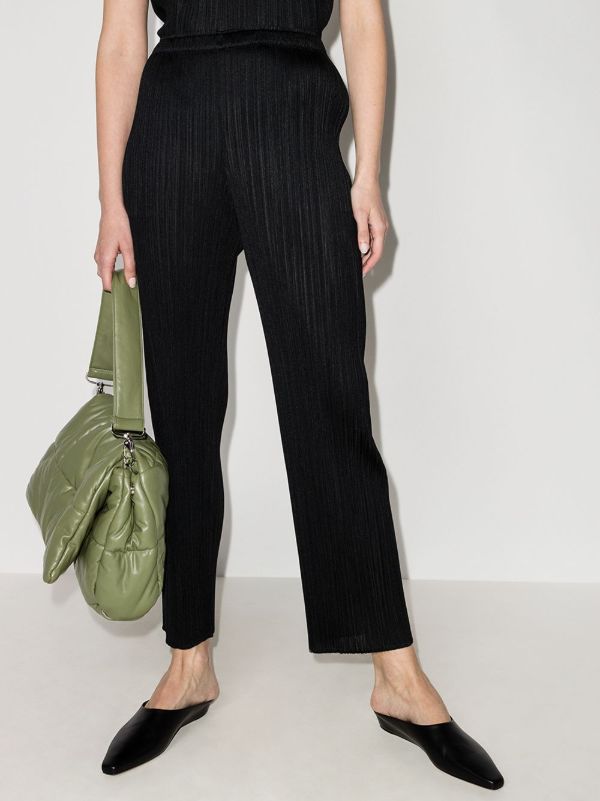 Browns Pleats Please Issey Miyake Monthly Colors January Plissé Trousers | Browns High Waisted Pants