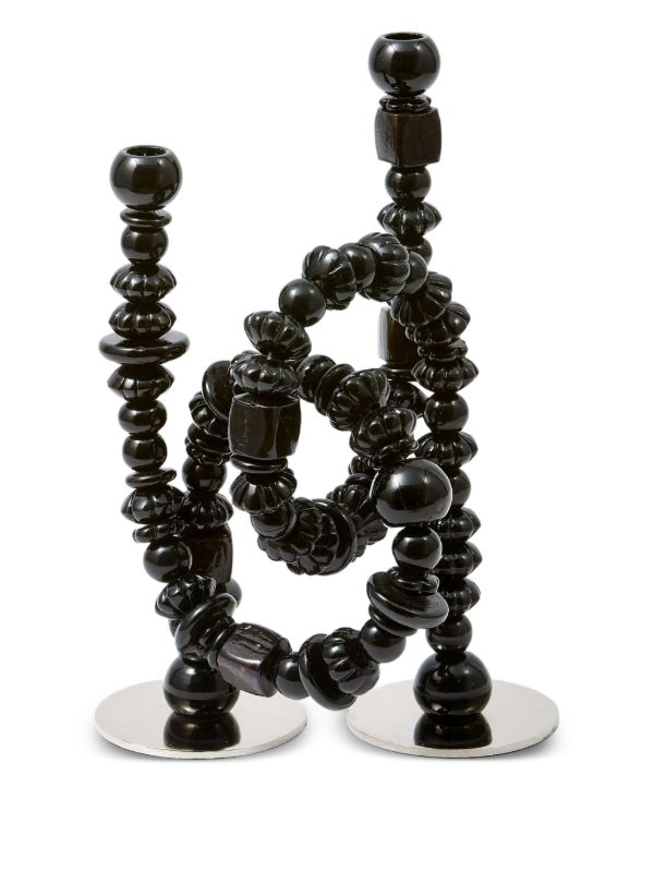 browns POLSPOTTEN Beads candle holder (38cm x 33cm) | Browns Candle Holders