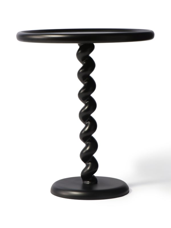 Browns POLSPOTTEN Black Twister Side Table | Browns Side Tables