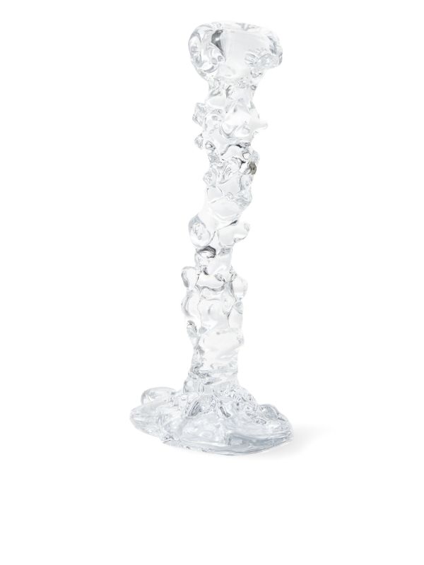 Browns POLSPOTTEN Drip Glass Candle Holder (25cm) | Browns Candle Holders