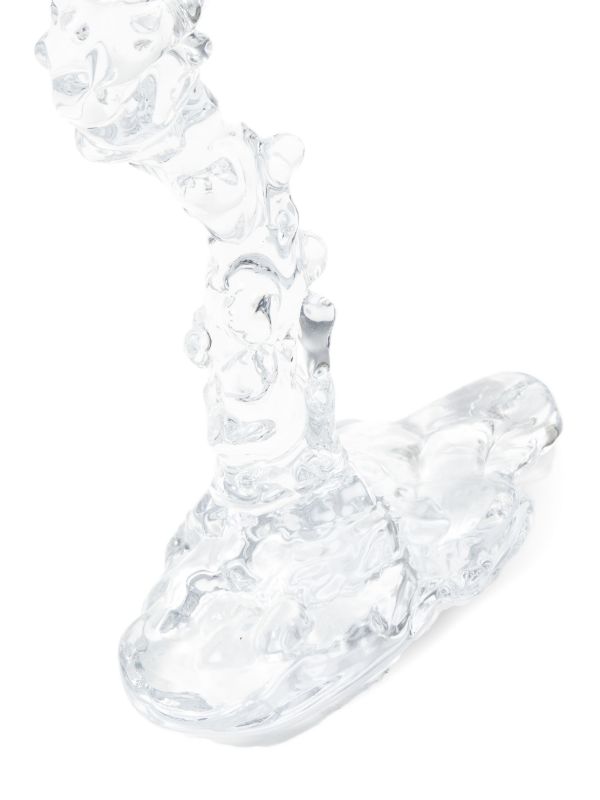 Browns POLSPOTTEN Drip Glass Candle Holder (25cm) | Browns Candle Holders