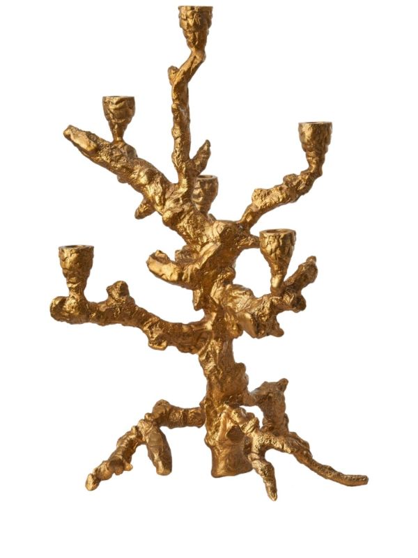 browns POLSPOTTEN Gold-tone large Apple Tree candle holder | Browns Candle Holders