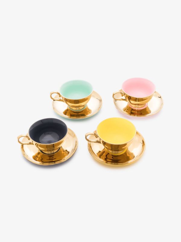 browns POLSPOTTEN Gold-tone Legacy Tea Set | Browns Cups & Tea Sets