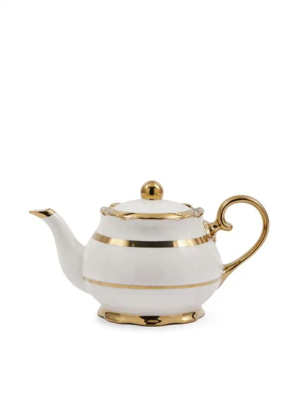 browns POLSPOTTEN Golden Finds teapot (14cm x 25cm) | Browns Cups & Tea Sets