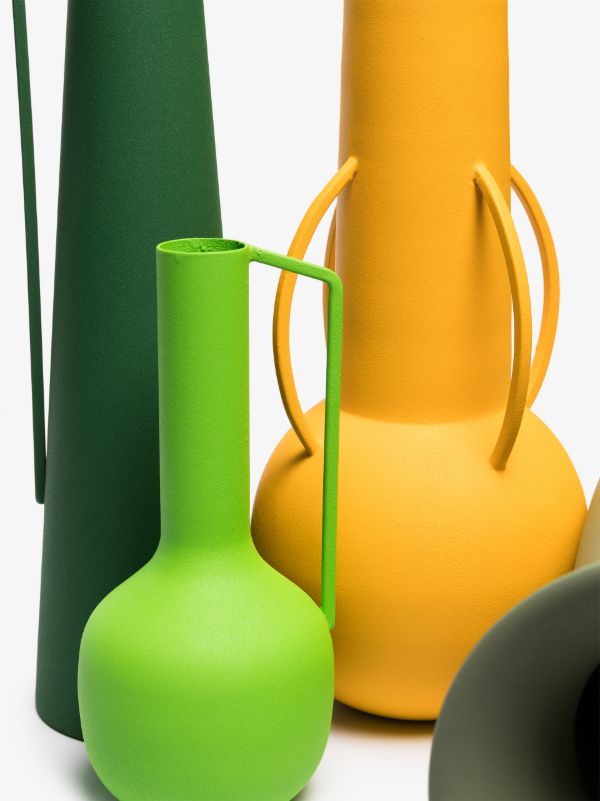Browns POLSPOTTEN Green And Orange Roman Vase Set | Browns Vases
