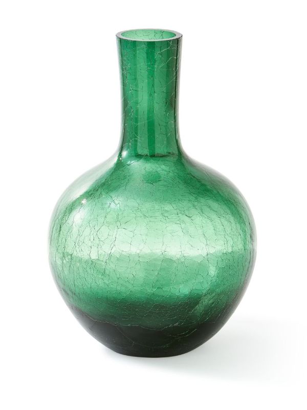 Browns POLSPOTTEN Green Large Ball Body Glass Vase | Browns Vases