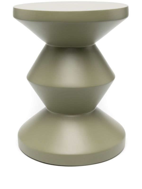 browns POLSPOTTEN Green Outdoor Zig Zag Stool | Browns Chairs & Stools