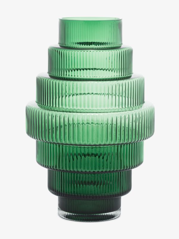 browns POLSPOTTEN Green Steps small vase | Browns Vases