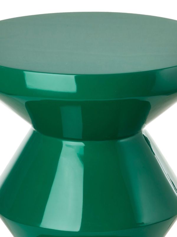 Browns POLSPOTTEN Green Zig Zag Stool | Browns Chairs & Stools