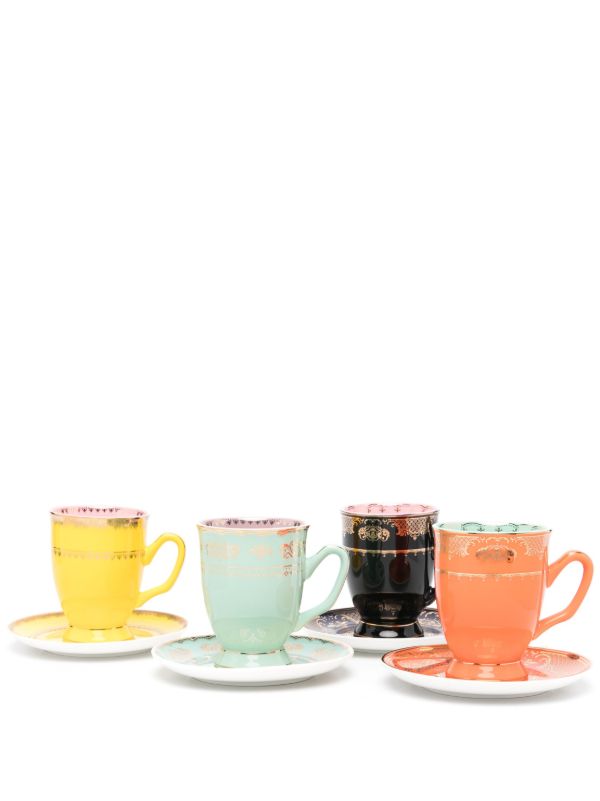 browns POLSPOTTEN Multicolour Grandpa High Tea Set | Browns Cups & Tea Sets