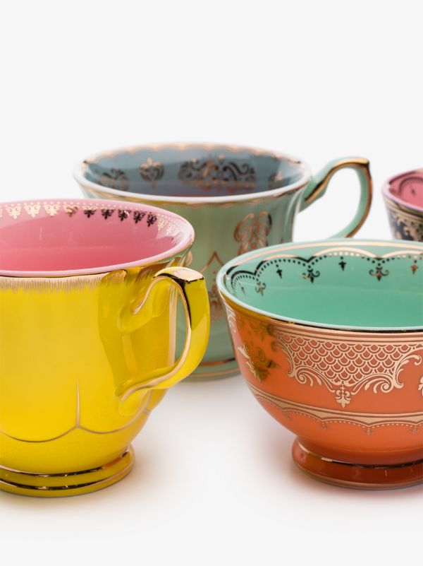 Browns POLSPOTTEN Multicoloured Grandpa Tea Set | Browns Cups & Tea Sets
