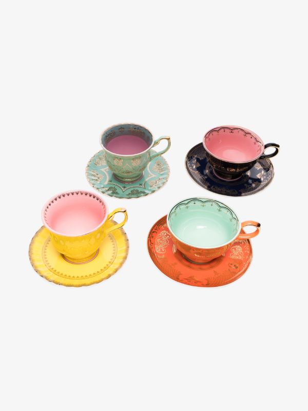 browns POLSPOTTEN Multicoloured Grandpa Tea Set | Browns Cups & Tea Sets
