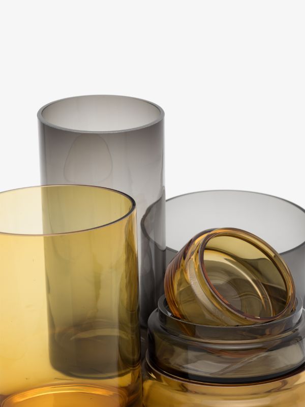 Browns POLSPOTTEN Neutral Caps & Jars Set | Browns Glassware