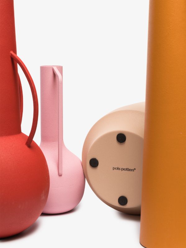 Browns POLSPOTTEN Orange Pink And Red Roman Sunset Vase Set | Browns Vases