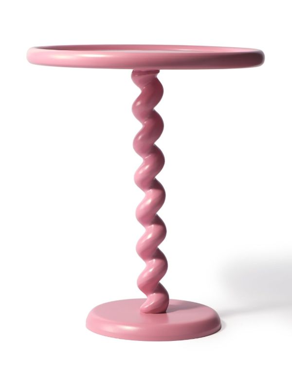 Browns POLSPOTTEN Pink Twister Side Table | Browns Side Tables