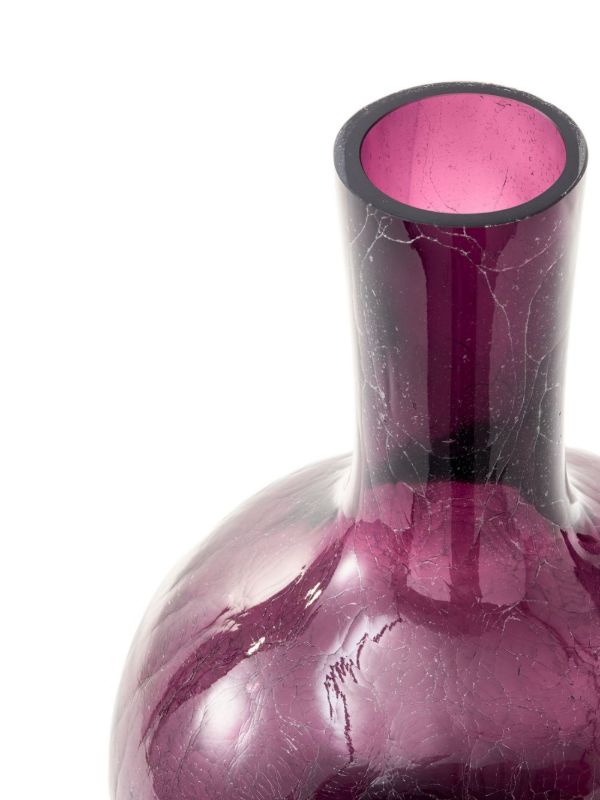Browns POLSPOTTEN Purple Large Ball Body Glass Vase | Browns Vases