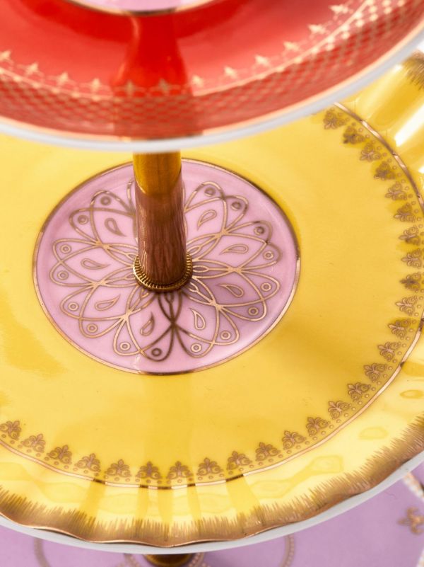 Browns POLSPOTTEN Red Grandpa High Tea Set Stand | Browns Plates & Bowls