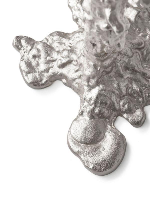 Browns POLSPOTTEN Silver-tone Drip Candle Holder | Browns Candle Holders