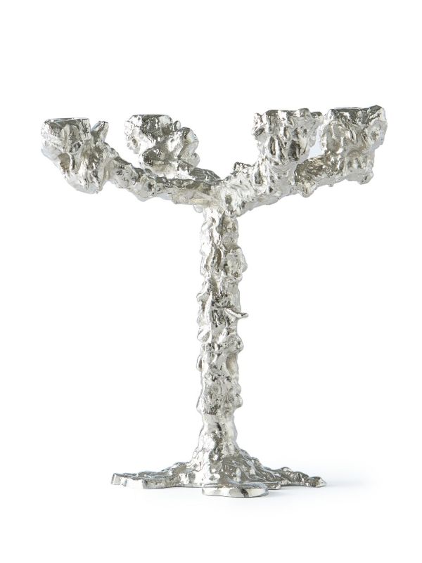 Browns POLSPOTTEN Silver-tone Drip Candle Holder | Browns Candle Holders