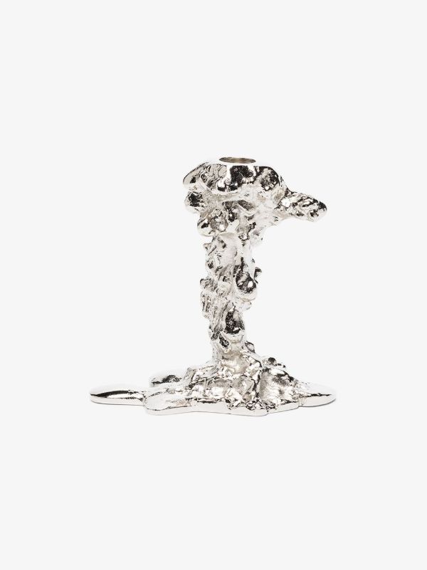 browns POLSPOTTEN silver-tone Drip small candle holder | Browns Candle Holders