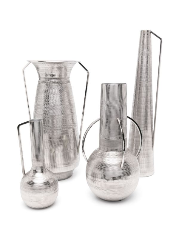 Browns POLSPOTTEN Silver-tone Roman Vase Set | Browns Vases